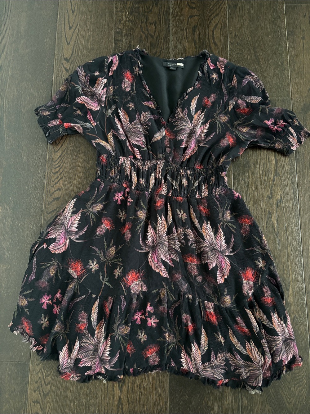 AllSaints Black Dress